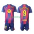 Camisola FC Barcelona Robert Lewandowski 9 Criança Equipamento Primeiro 2025-2026 Manga Curta
